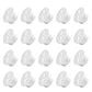 20Pcs Desk Grommet, 1" (25mm) White Silicone Cord Hole Cover, Flexible Rubber Wire Grommets, Wall Grommets for Cables Management, Table, Countertop, Cabinets and Furnitures Wire Organizer