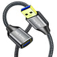 USB 3.0 Extension Cable 15 ft,5Gbps High Speed USB 3.0 Type A Male to Female Extension Cord,USB Extension Lead Compatible with USB Flash Drive, Hard Drive, Card Reader,Scanner,Keyboard (15FT)