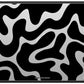 CASETiFY Impact MacBook Air 15" (M2-M4) Case [Cushioned Impact Corners/Scratch-Resistant/Anti-Slip Grip] - Black Abstract Shapes - Clear Black