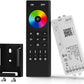 BTF-LIGHTING 2.4G WiFi DR03W RGB SPI Controller RC03RF RF Remote Tuya APP/Smart Life/Google Home/Alexa Control Support WS2812B WS2811 WS2813 WS2815 etc LED Strip STA Mode