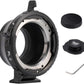 VILTROX PL-E Mount Lens Adapter Ring Lens Converter with Rotary Lock Compatible with PL Lens to Sony E/NEX Mount Cameras A7S3/FS7/5/FX9/A7R4/R3/a Series/Nex Series