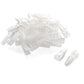 CableCreation RJ45 Ethernet Network Cable Strain Relief Boot 50-Pack Fits Cat5, Cat5e, Cat6, Cat6a, Color Coded Connector Plug Cover for Various Diameter LAN Cable, Transparent