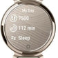 Garmin Lily 2, Small and Stylish Smartwatch, Hidden Display, Patterned Lens, Up to 5 Days Battery Life, Coconut (Renewed)