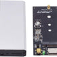 CY External Oculink SFF-8612 SFF-8611 to M.2 NGFF M-Key to NVME PCIe SSD 2280 SSD Enclosure Adapter for Mainboard