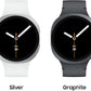 Samsung Galaxy Watch 8 (2025) 44mm Bluetooth Smartwatch, Cushion Design, Fitness Tracker, Sleep Coaching, Running Coach, Energy Score, Heart Rate Tracking, Silver [US Version] (Renewed)
