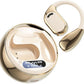 Open Ear Earbuds Wireless Earbuds Bluetooth 5.4, LED Display Bluetooth Earphone for Workout/Running, AI Noise Reduction Touch Controls, 72hr Playtime,Waterproof(Gold)