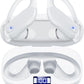 Bluetooth Earbuds with Ear Hooks, Wireless Sport Headphones with LED Display Charging Case, HiFi Stereo, Noise Cancelling, IPX7 Waterproof, in-Ear Workout Earphones with Mic-Pearly