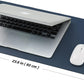 Compact Cork Desk Mat - Small Dual-Sided Desk Pad for Office and Home - Desk Organization and Accessories - Ideal for Large Mouse Pad and Small Desk Mats on Top of Desks(Dark Blue,23.6"x 11.8")