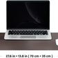 Cork Desk Mat - Dual-Sided Desk Pad for Office and Home - Desk Organization and Accessories - Ideal for Large Mouse Pad and Desk Mats on Top of Desks(Coffee,27.6"x 13.8")
