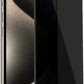 CASETiFY Impact Privacy Screen Protector [Strengthened 9H aluminosilicate glass, applicator included] for iPhone 15 Pro