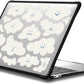 CASETiFY Impact MacBook Air 13" (M1/Intel) Case [Cushioned Impact Corners/Scratch-Resistant/Anti-Slip Grip] - Cute Clouds - Clear Black