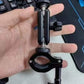 NEEWER Action Camera Pole Mount with Two 360° Ball Heads 1/4" Screw Action Camera Adapter, Holder Clamp for Motorcycle Bike Handlebar, Compatible with GoPro Hero13 12 11 10 9 Max360 Insta360 DJI Osmo
