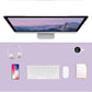 PU Leather Desk Pad Protector Gaming Mouse Pad Non Slip Desk Mat for Keyboard and Mouse Waterproof Desk Writing Pad for Office and Home Desk Accessories(Purple, 23.6 * 11.8)