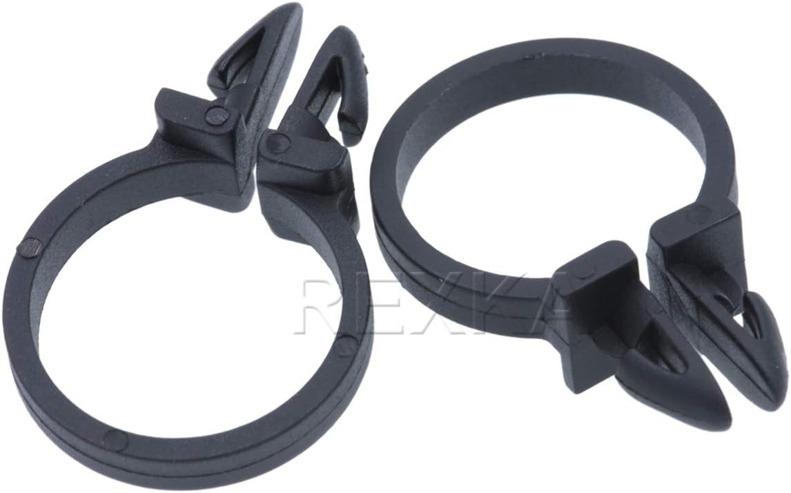 Rexka 30 pcs Wire Routing Clips 3/4"