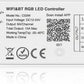 BTF-LIGHTING C03W RGB PWM SMD FCOB (+ R G B) 4PIN LED Strip 2.4GHz Tuya WiFi Group Controller Alexa Google Home Smartphone APP Control Compatible with WR01RF RC03RFB RC04RFB RC05RFB Remote
