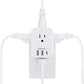 USB Charger Block, TESSAN Outlet Extender Surge Protector with USB C, 4 AC Multi Plug Wall Outlet Splitter 1875W, Electrical Plug Expander for Home Office Dorm Room Essentials, White