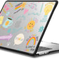 CASETiFY Impact MacBook Air 15" (M2-M4) Case [Cushioned Impact Corners/Scratch-Resistant/Anti-Slip Grip] - Keep Growing - Clear Black