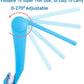 Adjustable Foldable Cell Phone Stand for Desk, Compatible with Most Devices, 1.5 Ounces, Blue