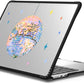 CASETiFY Impact MacBook Air 13.6" (M2-M4) Case [Cushioned Impact Corners/Scratch-Resistant/Anti-Slip Grip] - Disco - Clear Black