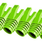 50 Pcs Cat7 Cat7A Cat8 Strain Relief Boot, RJ45 Plug Connector Cover Modular Network Plug Connector Cap Cable Connector Boots, FruitGreen