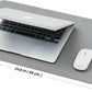Cork Desk Mat - Small Dual-Sided Desk Pad for Office and Home - Desk Organization and Accessories - Ideal for Large Mouse Pad and Small Desk Mats on Top of Desks(Gray,23.6"x 13.8")
