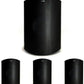 Polk Audio Atrium 8 SDI Flagship Outdoor Speaker (Black) - Use as Single Unit or Stereo Pair, Powerful Bass & Broad Sound Coverage, Withstands Extreme Weather & Temperature (Pack of 4)