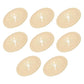 PATIKIL Desk Grommet 1-9/16", 8 Pcs Round Cable Grommet Cord Hole Cover with Adhesive Tape Flexible Table Wire Organizer for Office Home Table Countertop, Yellow