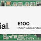Crucial E100 2TB M.2 NVMe PCIe Gen4 Internal SSD, Up to 5,000MB/s, Laptop & Desktop Compatible - CT2000E100SSD8