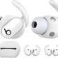 AhaStyle 3 Pairs Beats Studio Buds Ear Hooks Anti-Slip Ear Covers Silicone Accessories【Not Fit in The Charging Case】 Compatiable with New Beats Studio Buds 2021 (White)