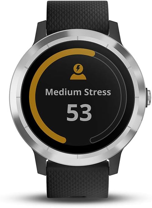 Smartwatch Garmin Vivoactive 3 1,2" GPS Waterproof 5 ATM Glonass Black Stainless Steel