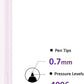 Galaxy Tab S9 FE S Pen [4096 Pressure Sensor] Replacement for Samsung Galaxy Tab S9 FE, Tab S9 FE+ Plus Tablet All Versions, Touch Stylus Pen with 5xTips/Nibs (Lavender)