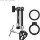 SmallRig Magic Arm Clamp w/ 1/4" Screw, Phone Mount for Magsafe & Magnetic Adapter Ring, 11 Inches Integrated Magic Arm for iPhone, for Android, for Action Cameras/LCD Monitor/LED Lights - 5604