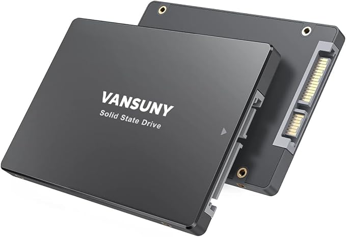 Vansuny 2TB SATA III SSD Internal Solid State Hard Drive 2.5” Internal Drive Advanced 3D NAND Flash Up to 500MB/s SSD Hard Drive for PC Laptop Desktop