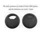 HAHIYO 2Pcs 2Inch/50mm Black ABS Plastic Sector-shaped Desk Grommet Wire Grommet Cable Management Cord Hole Cover Desk Wire Hole Insert Wire Organizer for Computer Office Home School Equipment Systems
