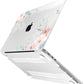 Batianda Premium Case for New MacBook Air 15 inch 2025 M4 2024 2023 with M3 M2 Chip Model A3114 A2941, Designed Protective Plastic Hardshell & Keyboard Cover & Screen Protector, Watercolor Floral