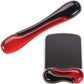 Kensington Duo Gel Mouse & Keyboard Wrist Rest Bundle Set, Ergonomic Keyboard and Mouse Pad With Wrist Support, Keyboard Wrist Rest, Computer Keyboard Pad, Cooling Gel, Non-Skid Backing, Red K50036WW
