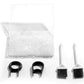 Silicone 500PCS 40A Clear Universal O-Ring Switch Dampeners Keycap Sealing Gasket Washer (Better Than Rubber) for Cherry MX Switch Keyboard and Mechanical Keyboard Keys Dampers