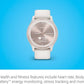 Garmin G010-N2566-01 Vivomove Sport 40mm Touchscreen Hybrid Health and Wellness Smartwatch, Ivory - Certified (Renewed)