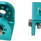 Block 3/8" Thread Bracket Lock Mounting Adapter for ARRI Sony RED Camera Lens Motor Teradek Wireless Blue