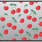 CASETiFY Impact MacBook Air 15" (M2-M4) Case [Cushioned Impact Corners/Scratch-Resistant/Anti-Slip Grip] - Cherries - Clear Black