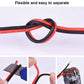 12AWG Tinned Copper Electrical Wire - 50FT, 2 Conductor Parallel, Black, PVC Insulated, Solar Panel, LED, Automotive, RV, Inverter Compatible