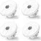 Wall Bushing Grommet for Starlink Dishy Router Ethernet adapter Cable, Starlink Cable Routing Kit Feed-Through for 1 inch Wall Hole and Furnitures Wire Hole (White, 4 Pack)
