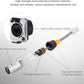 RJ45 Connector, Waterproof Metal Ethernet Cable Connector, Aviation Dual Port Circular Connector, Signal Panel Cat3e/5e 8P8C Connector for Home Network, Industrial Network, Stage Signal Connection