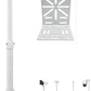 L-Shape Dome Camera Bracket, Wall Ceiling Mount for Security Dome Cameras, Wall Mount (L-DGNP+38-59)