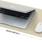 Compact Cork Desk Mat - Small Dual-Sided Desk Pad for Office and Home - Desk Organization and Accessories - Ideal for Large Mouse Pad and Small Desk Mats on Top of Desks(Beige,23.6"x 11.8")