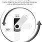 USB Flash Drive 128MB 100 Pack, Bulk USB 2.0 Thumb Drives Swivel Memory Stick Jump Drive Pen Drive,128MB 100 Pieces