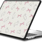 CASETiFY Impact MacBook Air 15" (M2-M4) Case [Cushioned Impact Corners/Scratch-Resistant/Anti-Slip Grip] - Rabbit Ribbon - Clear Black