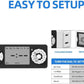 TiFFCOFiO New Digital Timer Outlet, Dial Programmable Method, Indoor Plug in Light Timer, 2 Polarized Electrical Outlets for Lamps, 6 Sets of Programs, 15A/1875W