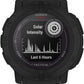 Garmin 010-02627-13 Instinct 2 Solar Smartwatch Tactical Edition Black Bundle with Premium 2YR CPS Enhanced Protection Pack