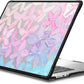 CASETiFY Impact MacBook Air 15" (M2-M4) Case [Cushioned Impact Corners/Scratch-Resistant/Anti-Slip Grip] - Clear Hydrangea Blooms - Clear Black